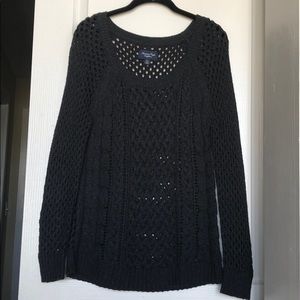 American Eagle Cable Knit Sweater